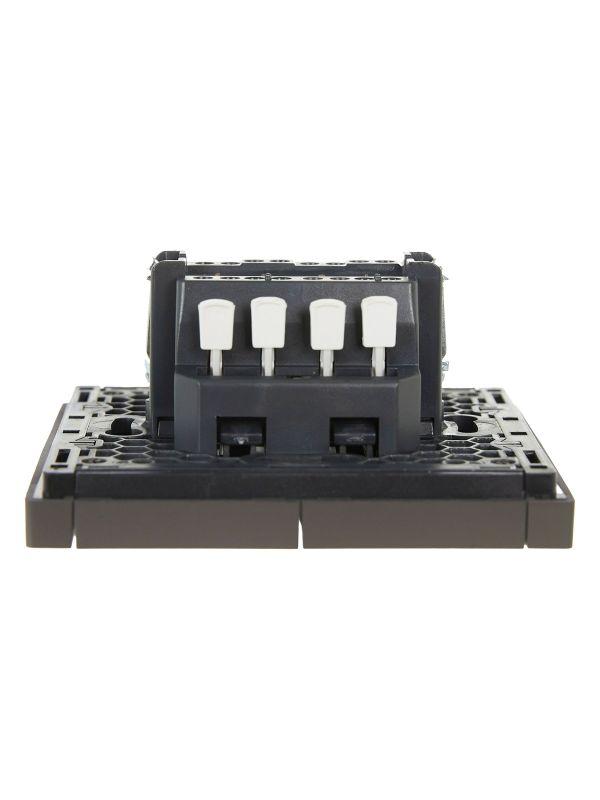  Выключатель проходной 2-кл. СП FORTE&PIANO 10А FP307 сер. IEK FP-V22-0-10-1-K03 фото в каталоге от BTSprom.by