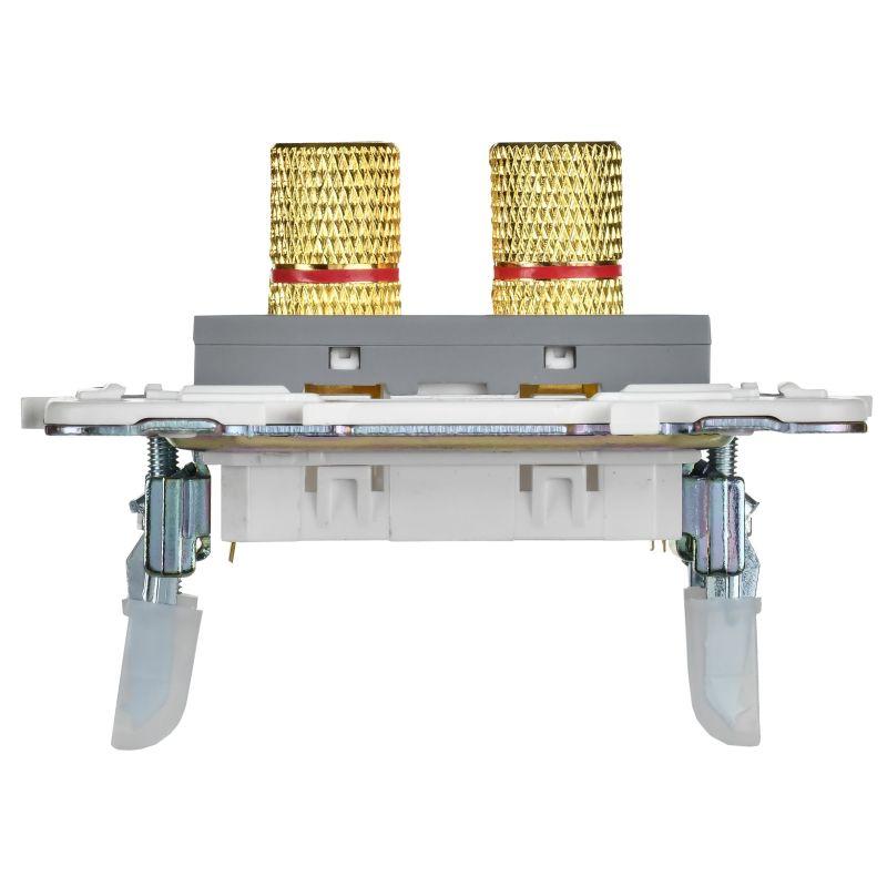  Аудиорозетка 4-м SKANDY SK-A01Gr сер. IEK SK-S40-K03 фото в каталоге от BTSprom.by