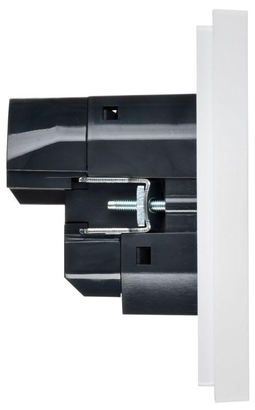  Розетка FORTE&PIANO 16А USB A+A 3.1А FP245 с заземл. защ.шторки винт. крепл. бел. IEK FP-R14-16-U21-D31-K01 фото в каталоге от BTSprom.by