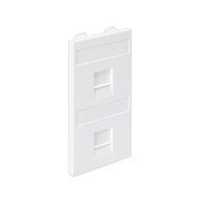 адаптер на 2 rj45 коннектора защ. шторки бел. simonconnect s76b-9 от BTSprom.by