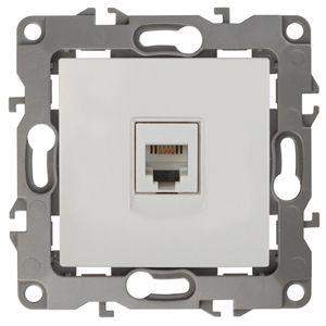розетка телефонная эра12 12-3105-01 rj11 ip20 бел. эра б0014711 от BTSprom.by