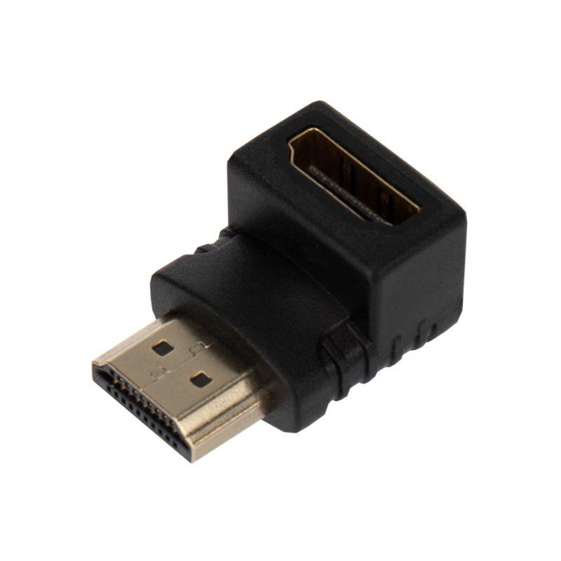  Переходник аудио гнездо HDMI - штекер HDMI угловой блист. Rexant 06-0176-A фото в каталоге от BTSprom.by