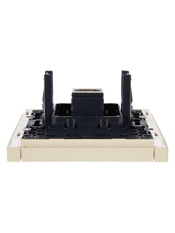  Розетка HDMI FORTE&PIANO FP440 ваниль IEK FP-H10-K10 фото в каталоге от BTSprom.by