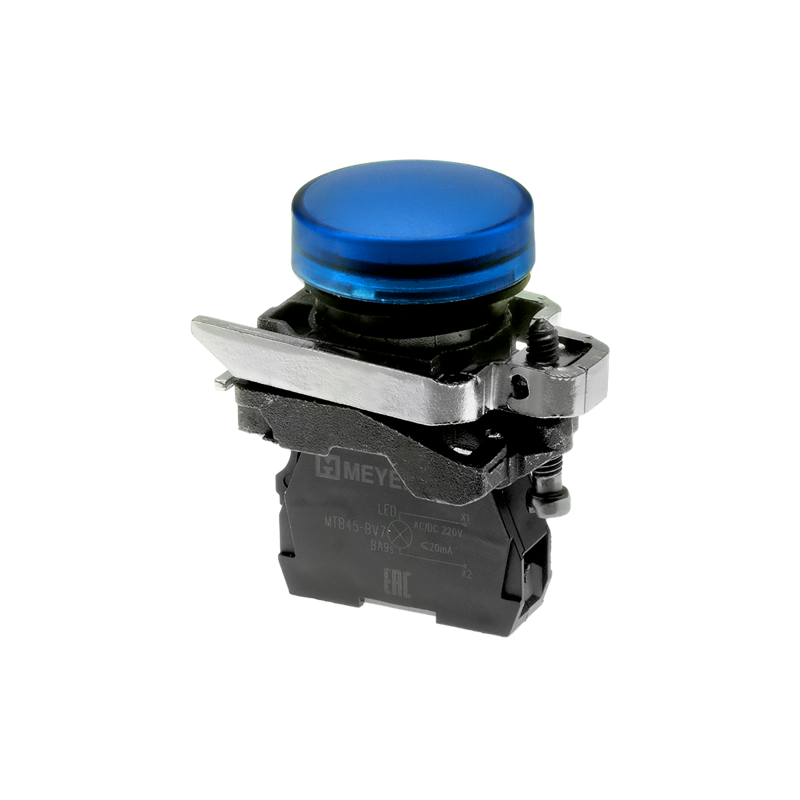 лампа сигнальная 220в aс/dc ip65 металл mtb4-bv763 син. овен 137218 от BTSprom.by