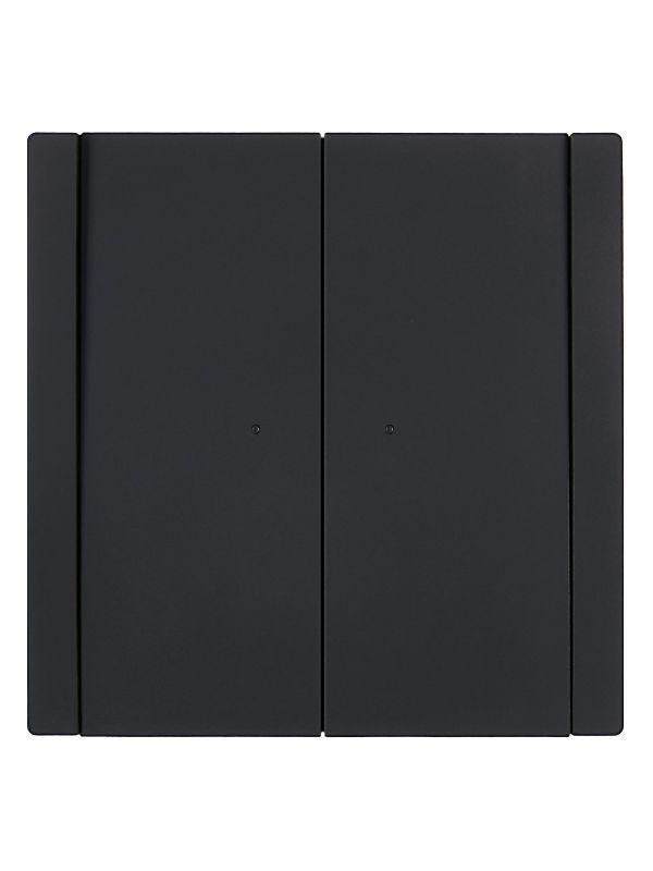  Выключатель 2-кл. СП FORTE&PIANO 10А FP106 с индикацией черн. IEK FP-V20-1-10-1-K02 фото в каталоге от BTSprom.by