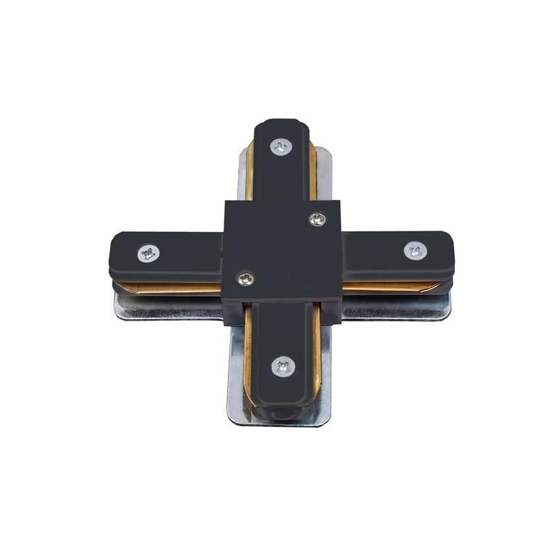 соединитель для шинопроводов ubx-q122 g41 black 1 polybag типа g х-образный 1ф volpe ul-00006054 от BTSprom.by