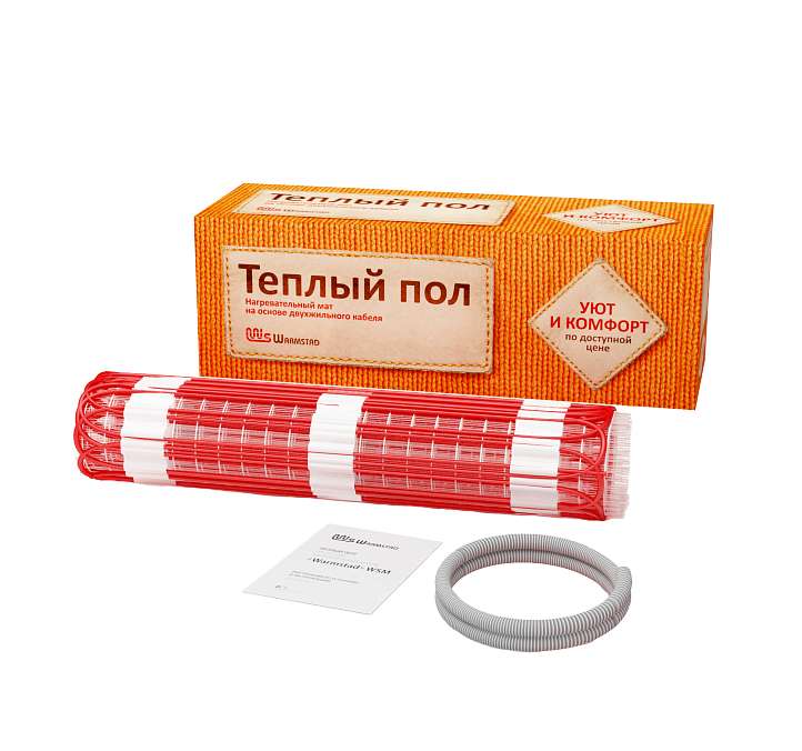 комплект "теплый пол" (мат) wsm 790вт/5.25кв.м warmstad 100035657600 от BTSprom.by