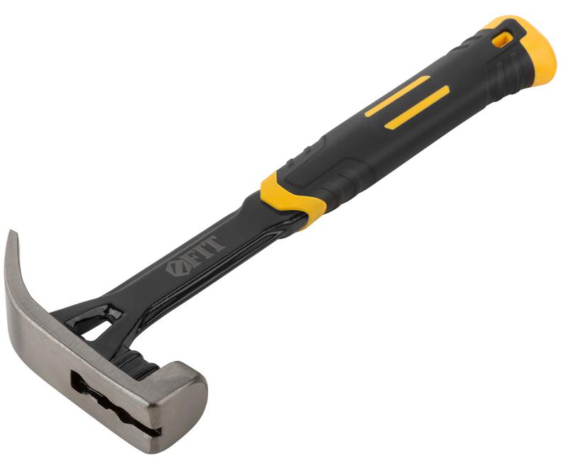  Молоток-гвоздодер Профи 450г цельнометал. FIT 44796 фото в каталоге от BTSprom.by