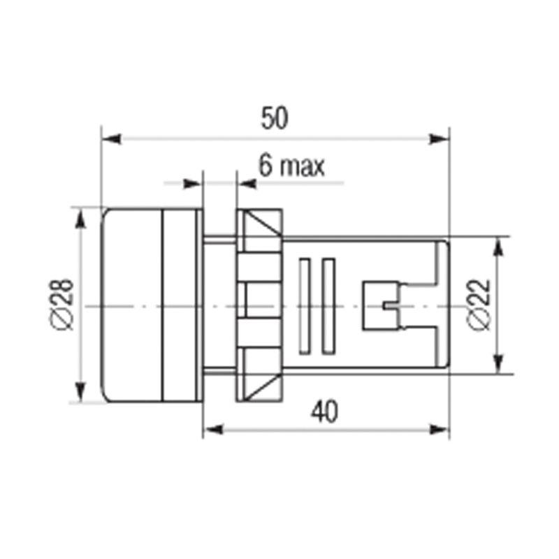 Матрица светодиодная AD22-230 В бел. Rexant 36-4743 фото в каталоге от BTSprom.by