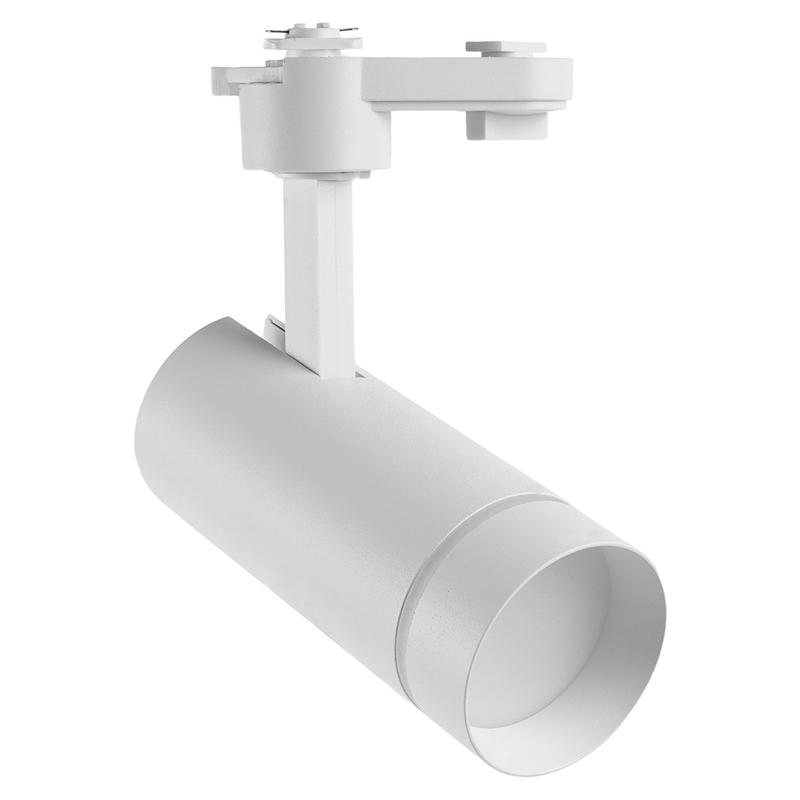 светильник светодиодный трековый на шинопровод 12вт 1080лм 2700к бел. 80град. al106 luna feron 51009 от BTSprom.by