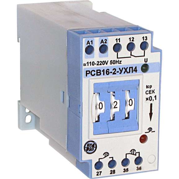 реле времени рсв-16-2 110-220в 1-999с вниир a8120-76918624 от BTSprom.by