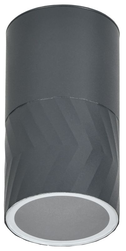 светильник 5110 gu10 ip65 уличный потолочный сер. iek lt-upu0-5110-gu10-1-k03 от BTSprom.by