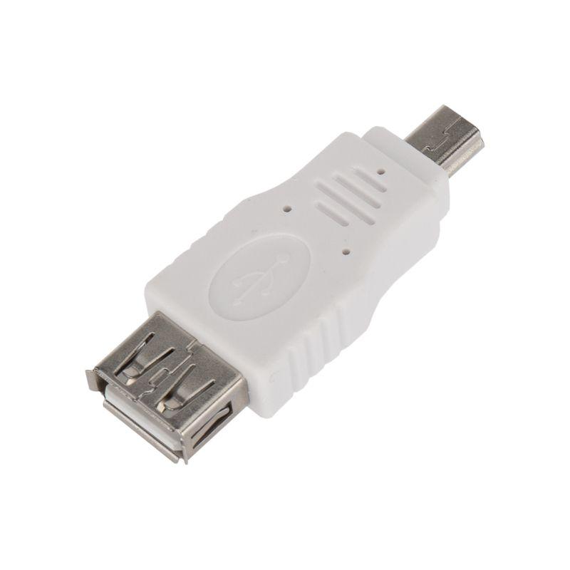 переходник usb гнездо usb-a - штекер mini usb блист. rexant 06-0191-a от BTSprom.by