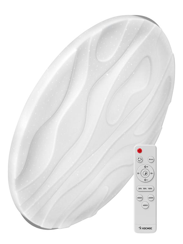светильник светодиодный premium wave 120вт 3000-6500к ip40 9960лм 230в космос kswave120w от BTSprom.by