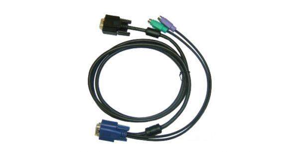 кабель dkvm-ipcb5 для kvm-переключателя dkvm-ip8 дл.5м разъемы vga и ps/2 d-link 1138172 от BTSprom.by