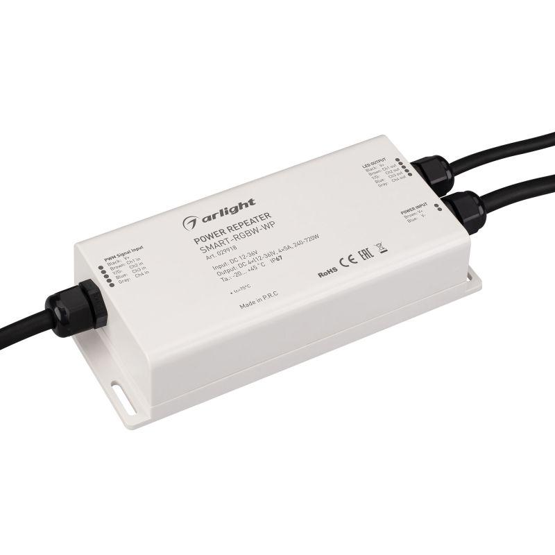 усилитель smart-rgbw-wp (12-36в 4х5а) (ip67 пластик) arlight 029918 от BTSprom.by