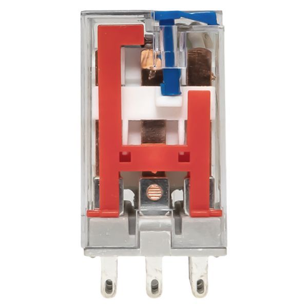  Реле промежуточное с кнопкой и мех. индикацией RPAt 22/3 10A 110В DC AVERES EKF rpat-22-3-110DC фото в каталоге от BTSprom.by