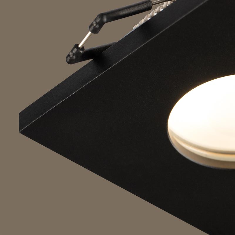  Светильник 270 10Вт GU10х1 IP65 встраив. Voltega DL-VGL083-01-GU10-SQ-B фото в каталоге от BTSprom.by