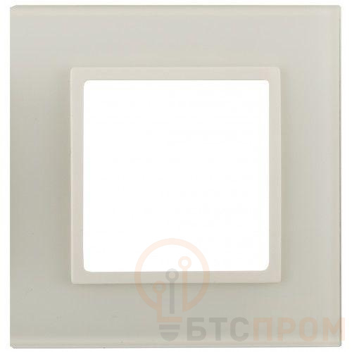 Рамка 1-м 14-5101-02 стекло Elegance сл. кость+сл. кость ЭРА Б0059167 фото в каталоге от BTSprom.by  Рамка 1-м 14-5101-02 стекло Elegance сл. кость+сл. кость ЭРА Б0059167 фото в каталоге от BTSprom.by