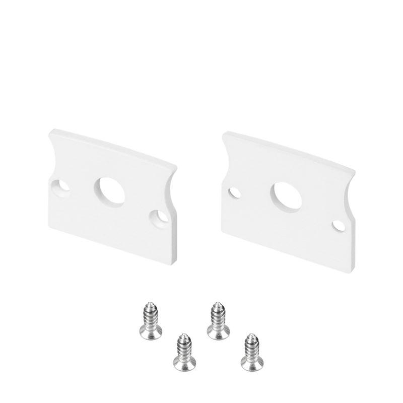 заглушка arh-сeil-s14-shadow flat white с отверстием металл arlight 042099 от BTSprom.by