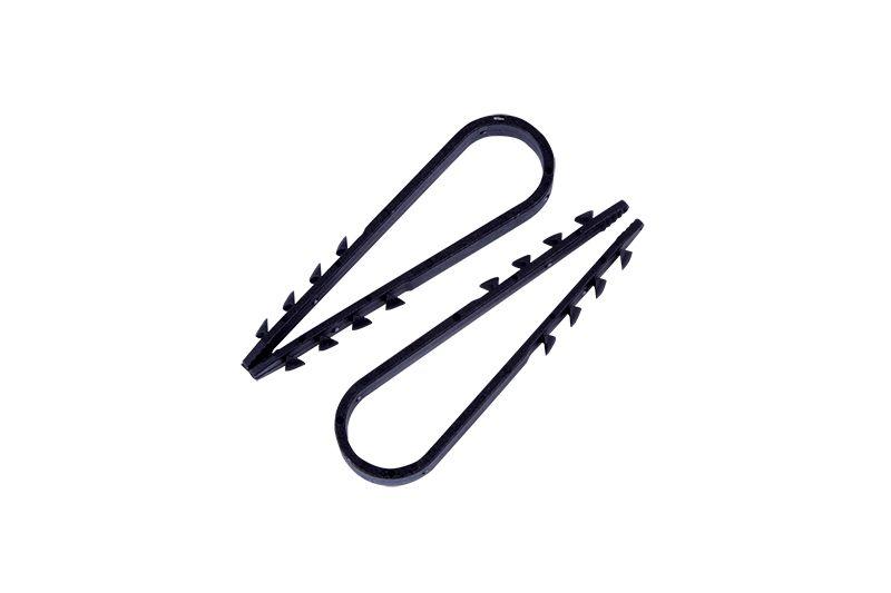 дюбель-хомут 11-18 для круглого кабеля черн. (уп.100шт) proconnect 07-4522 от BTSprom.by