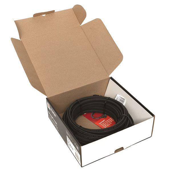  Кабель нагревательный саморег. 17Вт/м для обогрева трубопроводов StopFrost 25м EKF SF-17-25 фото в каталоге от BTSprom.by