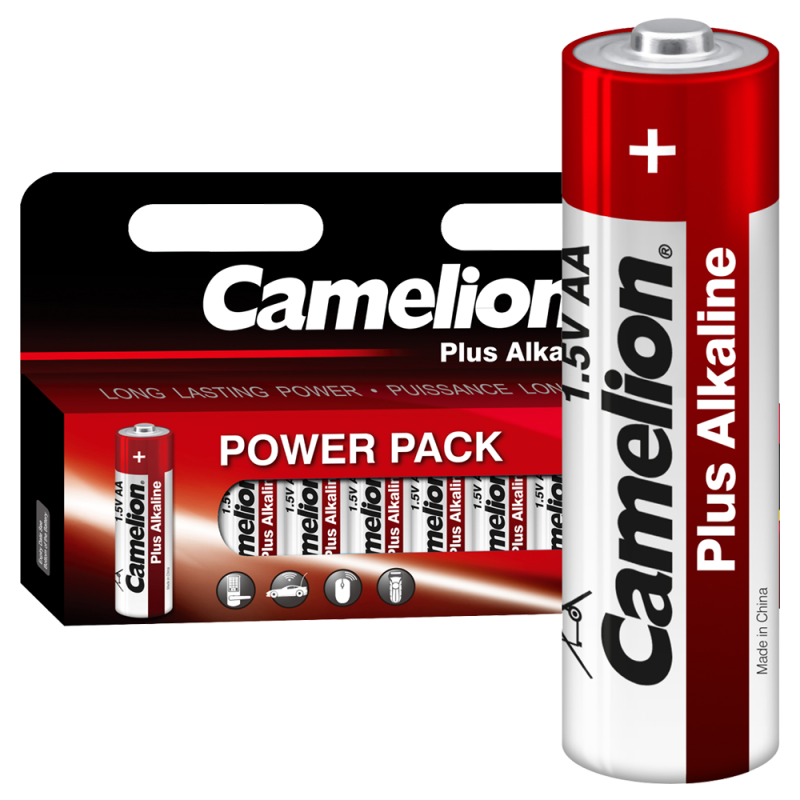 элемент питания алкалиновый aa/lr6 1.5в plus alkaline block-12 lr6-hp12 (блист.12шт) camelion 5818 от BTSprom.by