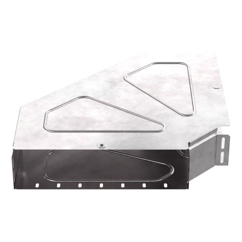 Угол для лотка горизонтальный 90град. 400х100 с крышкой Стандарт Промрукав PR16.0624 от BTSprom.by