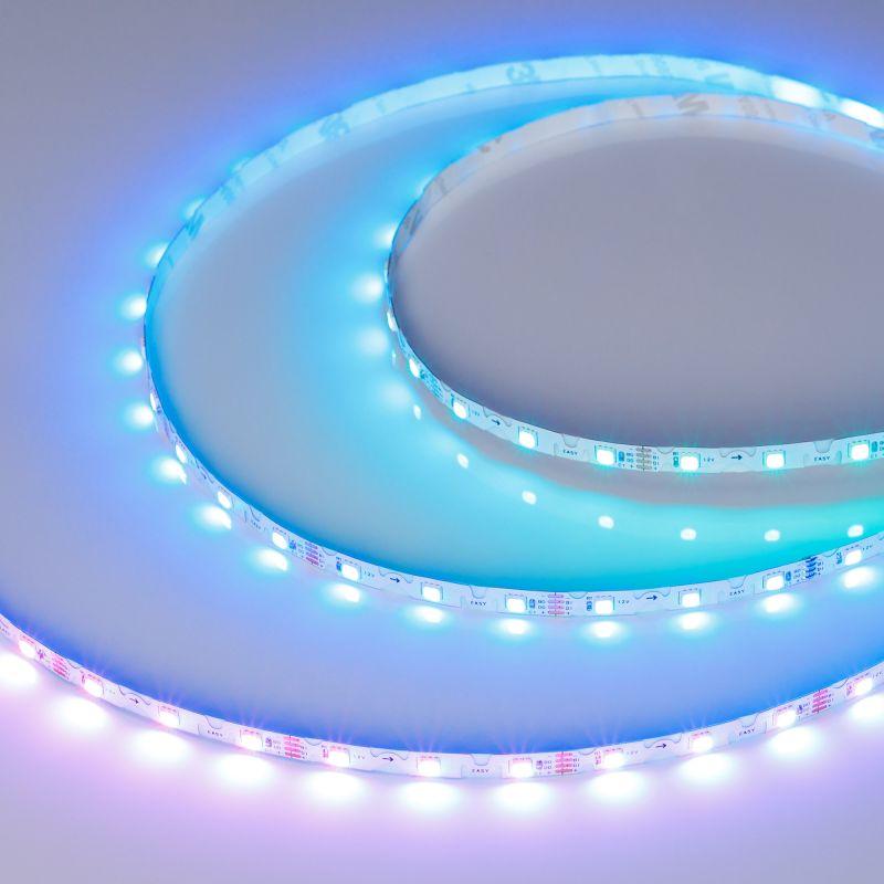 лента светодиодная spi-rz-f60-6mm 12v rgb-px1-bpt 7вт/м ip20 3535 (уп.5м) arlight 044684 от BTSprom.by