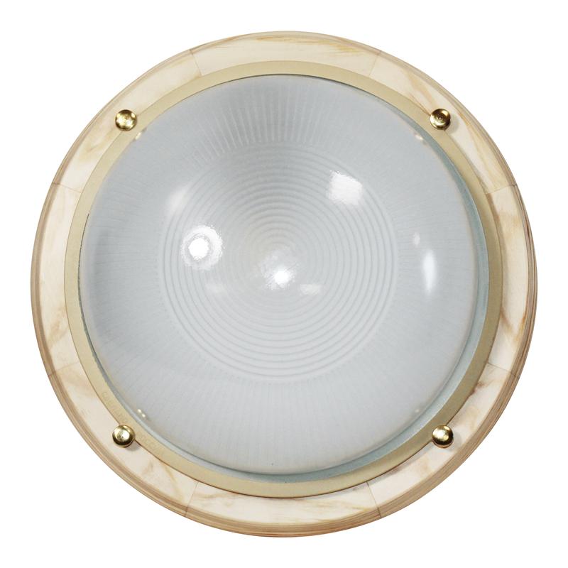  Светильник НПП 03-100-009 "Самарканд" 1101 E27 IP65 кругл. большой матов./корпус дерево сосна (инд. упак.) Элетех 1005500964 фото в каталоге от BTSprom.by