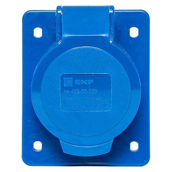  Розетка скрыт. уст. 32А 220В 2P+E IP44 (423) EKF ps-423-32-220 фото в каталоге от BTSprom.by