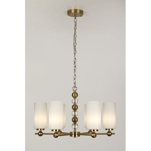  Люстра Antonella 3181-306 40Вт 6хE27 модерн Rivoli Б0068107 фото в каталоге от BTSprom.by