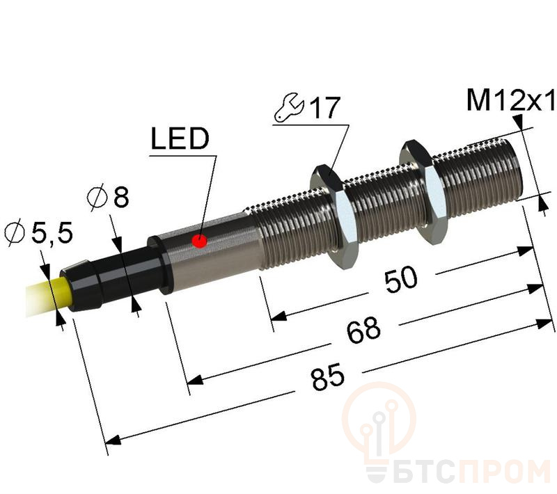 Выключатель бесконтактный PS2-12M85-2B74-Z (ВБ2.12М.85.2.7.4.Z) МЕГА-К A8010-79683894 фото в каталоге от BTSprom.by  Выключатель бесконтактный PS2-12M85-2B74-Z (ВБ2.12М.85.2.7.4.Z) МЕГА-К A8010-79683894 фото в каталоге от BTSprom.by