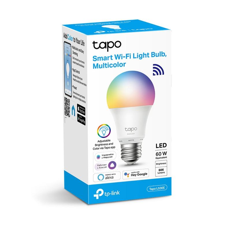 лампа tapo l530e умная многоцветная wi-fi tp-link 1819181 от BTSprom.by