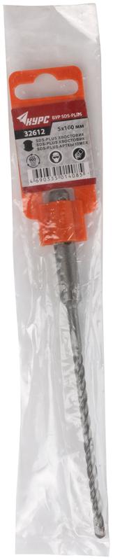  Бур по бетону SDS PLUS 5х160мм двойная резьба КУРС 32612 фото в каталоге от BTSprom.by