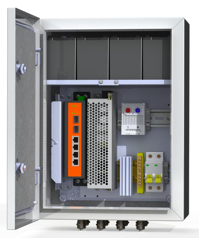 термошкаф коммутационный 4хpoe 2хsfp 4хsc акб 4х12в 7а/ч ip66 300х400х210мм 6 утп 4к акб 7а mastermann 00-00015304 от BTSprom.by