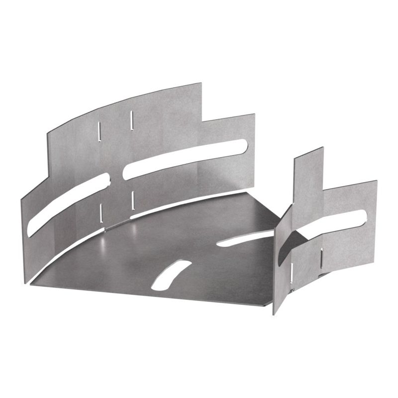 Угол для лотка горизонтальный изменяемый 0-45град. 100х50 Стандарт Промрукав PR16.0982 от BTSprom.by