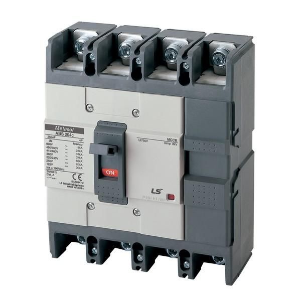 выключатель автоматический 4п 250а 30/26ка abn204c 380/415в ls electric 138002800 от BTSprom.by