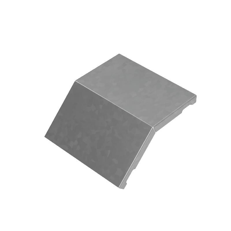 Крышка для угла вертикального внешн. 45град. осн.150 "ПЛЮС" KVLplus45-150 INOX304 КМ PL6542 от BTSprom.by