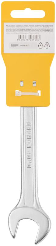  Ключ рожковый "Хард" хромированное покрытие 17х19мм FIT 63487 фото в каталоге от BTSprom.by