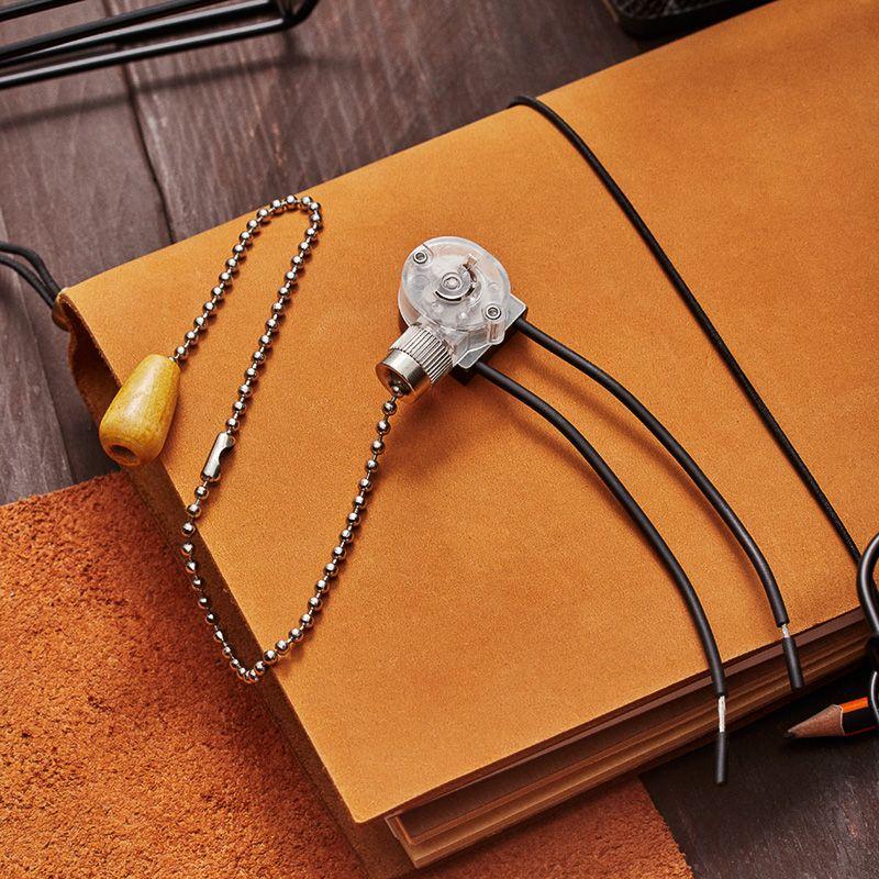  Выключатель для настен. светильника с проводом и деревянным наконечником silver (инд. упак.) PROCONNECT 32-0103-9 фото в каталоге от BTSprom.by