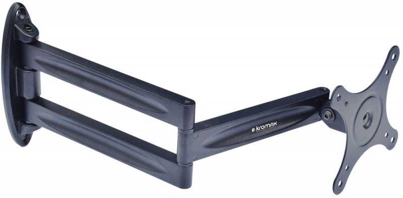 кронштейн для телевизора techno-11 10-32дюйм макс.15кг настенный поворот и наклон черн. kromax 1004382 от BTSprom.by