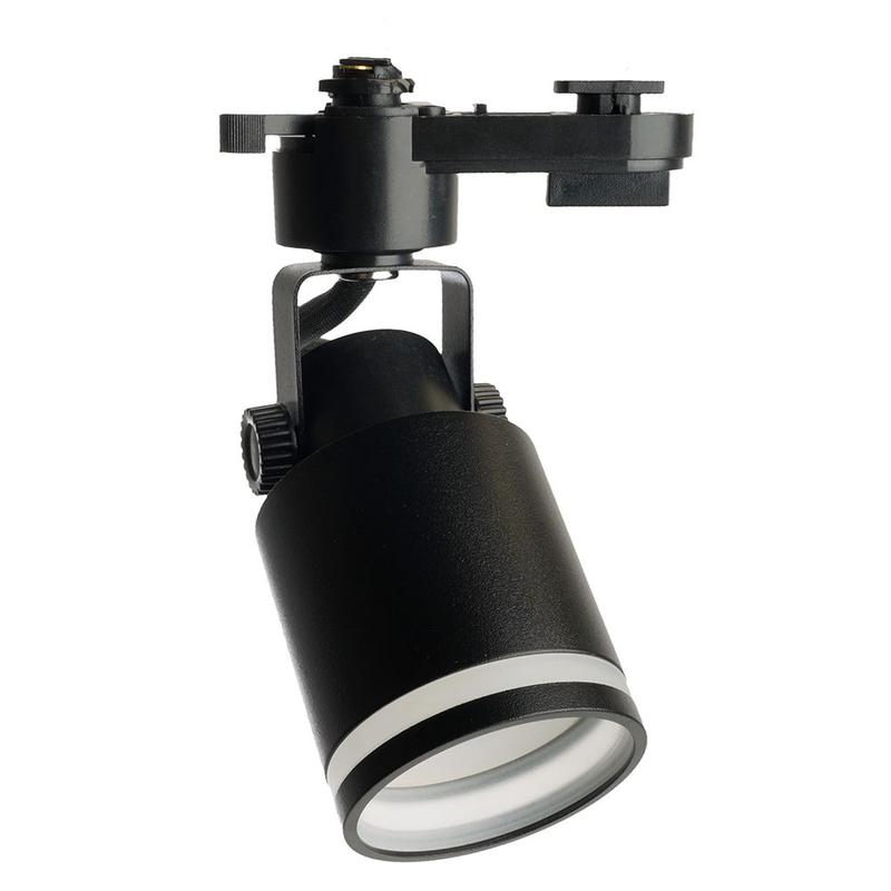 светильник трековый al188 luna под лампу gu10 черн. feron 48707 от BTSprom.by