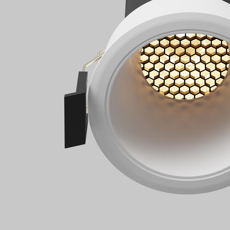  Светильник Dip 10Вт 2700К 50град. встраив. Maytoni DL116-10W-2.7K-W фото в каталоге от BTSprom.by