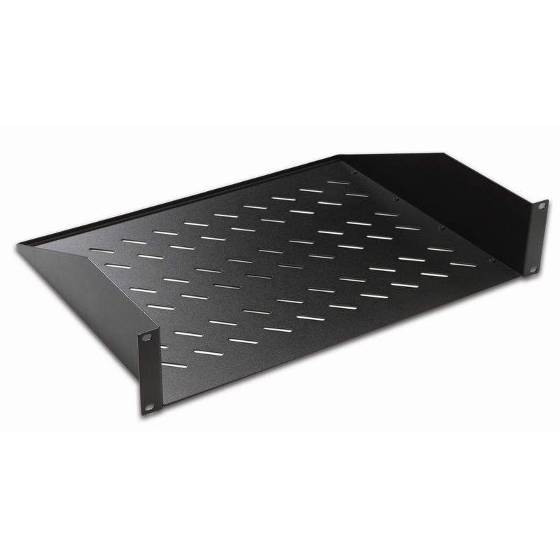 полка консольная 19дюйм 2u г=350мм нагрузка до 25кг черн. datarex dr-412211 от BTSprom.by