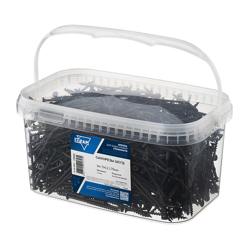 саморез шсгд 4.2х75 (уп.3кг) zitar 126646 от BTSprom.by