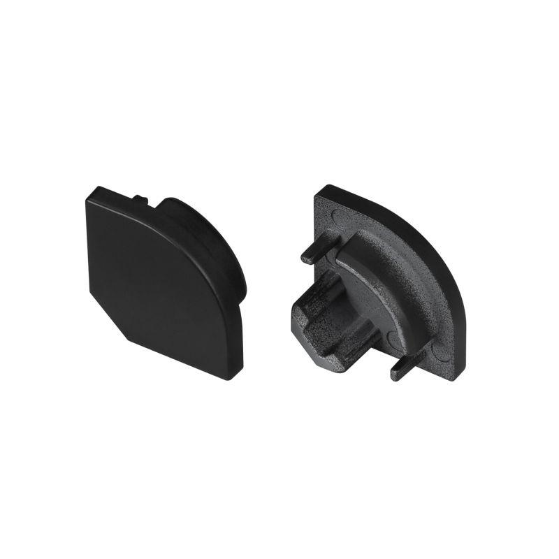 заглушка sl-kant-h10 black глухая пластик (комплект) arlight 049409 от BTSprom.by
