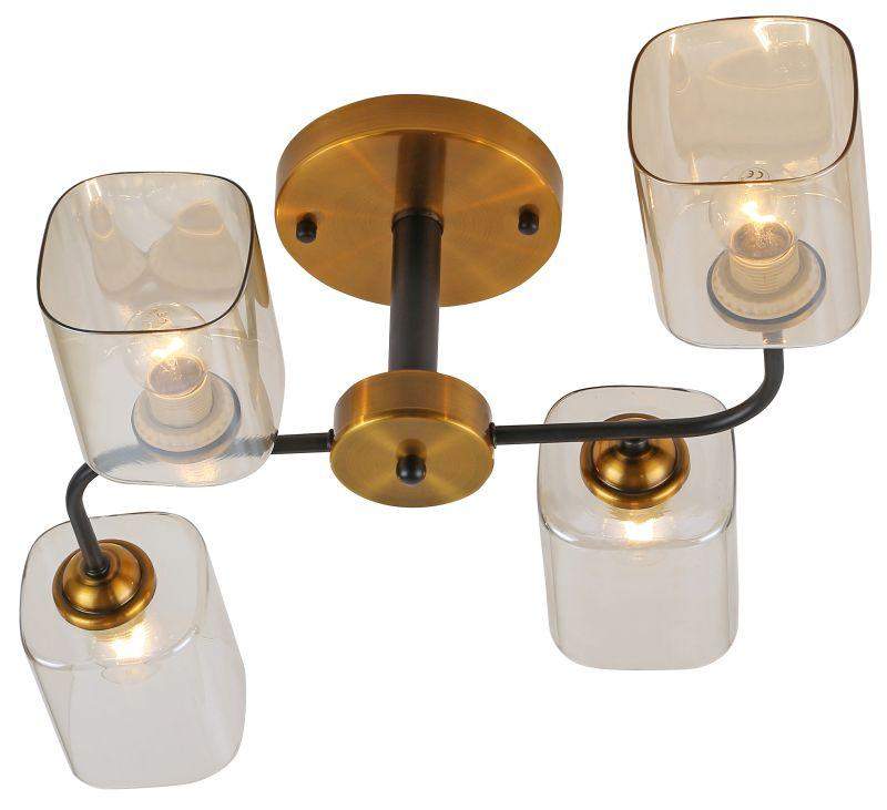 люстра merula 9142-304 4хe27 40вт модерн rivoli б0054879 от BTSprom.by