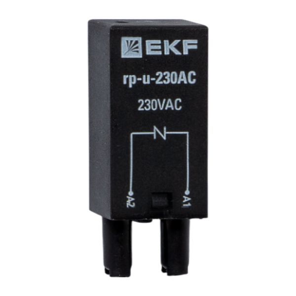 модуль защитный с варистором 230в ac для промежуточных реле rp averes ekf rp-u-230ac от BTSprom.by