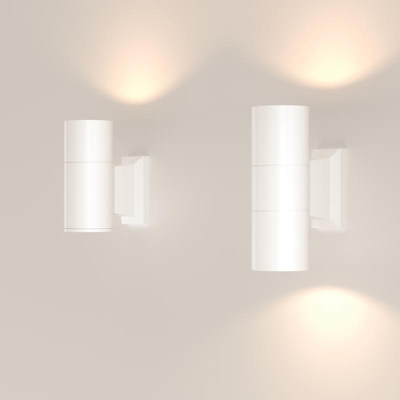  Светильник Bowery 2х50Вт GU10 IP54 бра настен. Maytoni O574WL-02W фото в каталоге от BTSprom.by